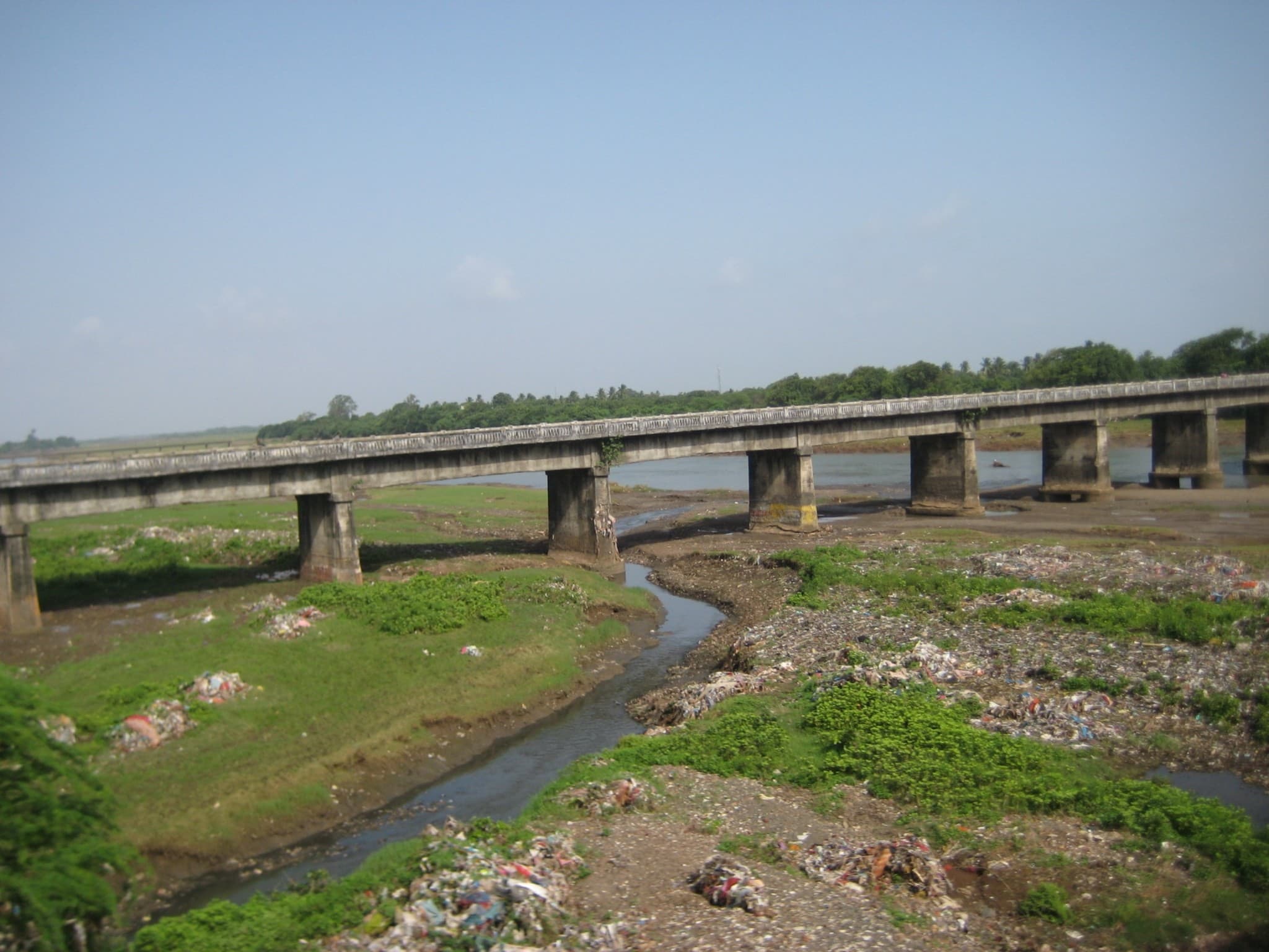 Auranga River Valley Palamu — rocky forested river gorge with sal forest banks, Palamu plateau, Jharkhand
