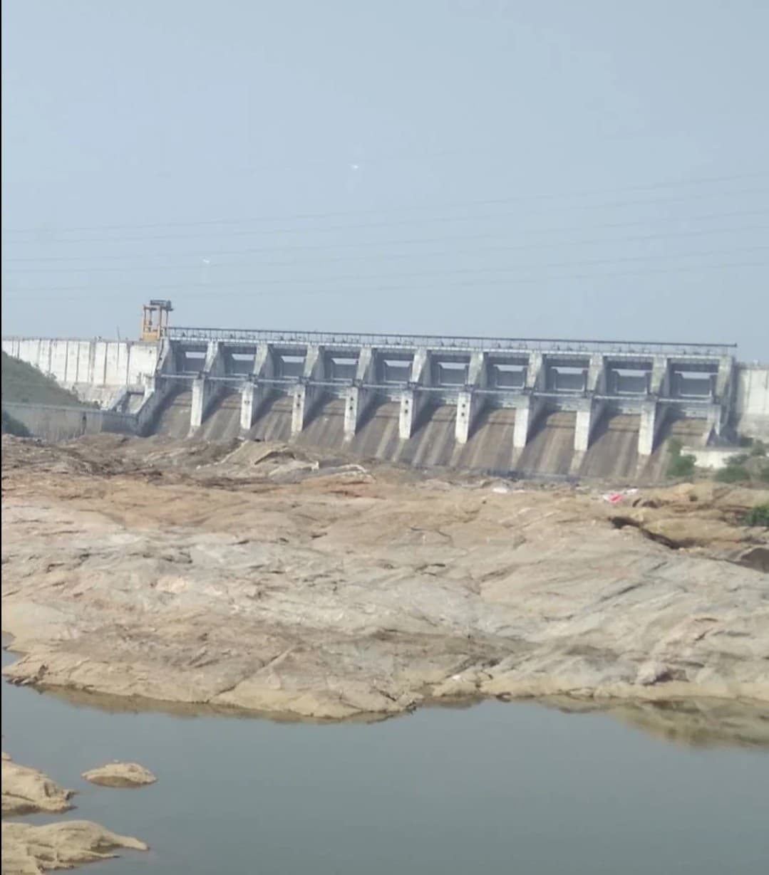 Tenughat Dam Bokaro — reservoir backwaters and wetland with migratory waterfowl, Damodar River, Jharkhand