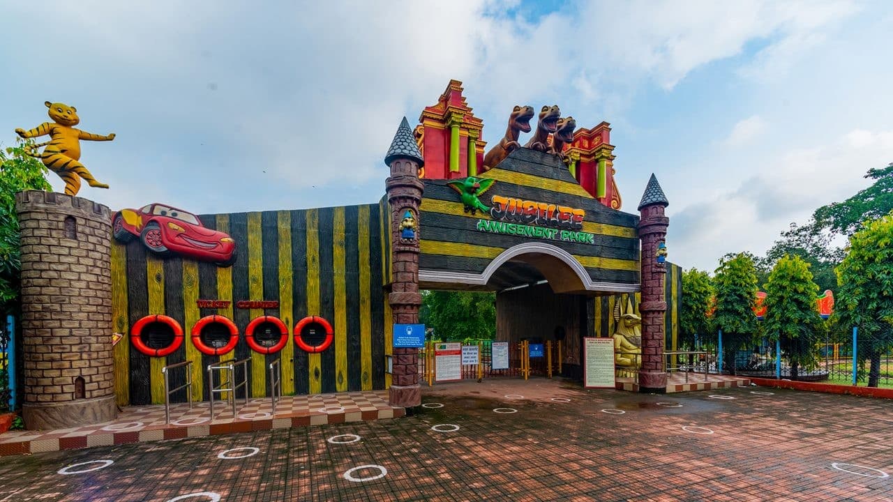 Tata Steel Zoological Park Jamshedpur — naturalistic tiger enclosure in forested urban zoo, East Singhbhum, Jharkhand